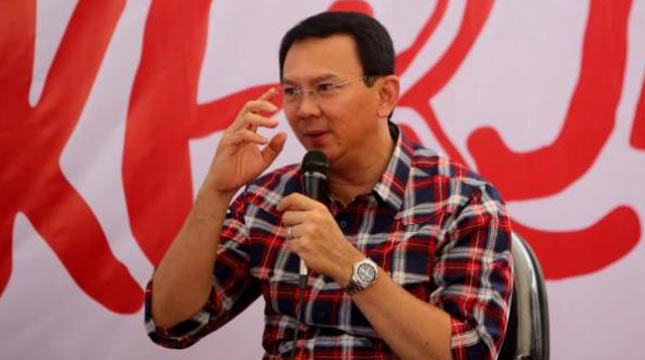 Calon Gubernur DKI Jakarta Basuki Tjahaja Purnama 