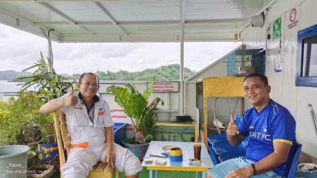 Tim JKW-PWI Menikmati Keindahan Taman Indah di Atas Sangke Palangga