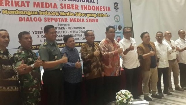 Serikat Media Siber Indonesia Rakernas Surabaya (Foto Ist)