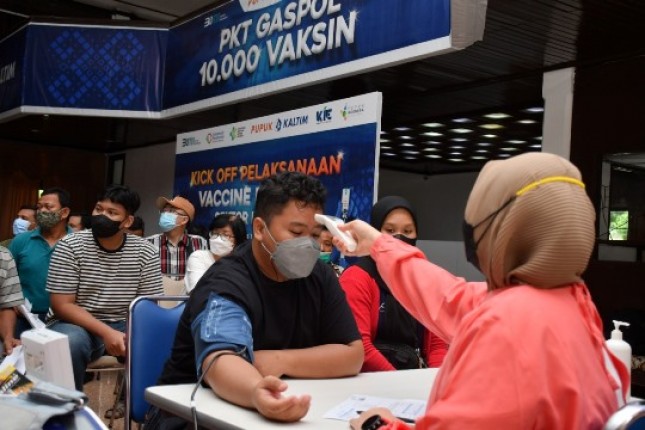 Pupuk Kaltim Gaspol Vaksinasi Booster Guna Jaga Stabilitas Produksi