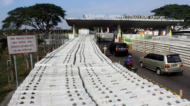 Proyek KA Bandara Soekarno Hatta (Ist)