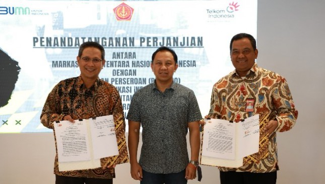 Telkom-TNI jalin kerjasama layanan transporder