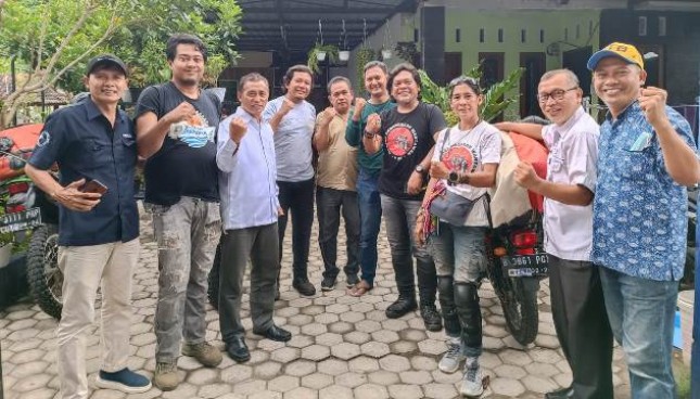 Tim Jelajah Kebangsaan Wartawan PWI Tiba di Lombok NTB