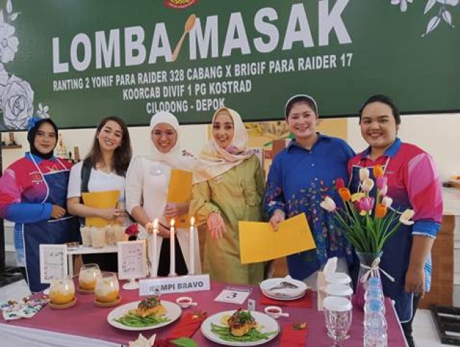 Lomba Masak HUT Ke-76 Persit Kartika Chandra Kirana