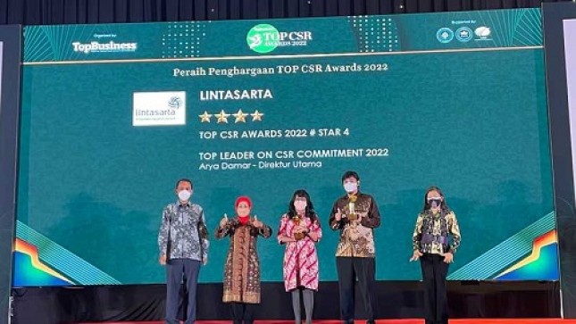 Raih Penghargaan TOP CSR Awards 2022