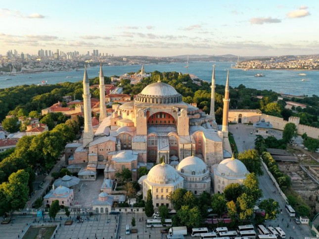 Masjid Hagia Sophia Istanbul, Turki (Foto: Ist)