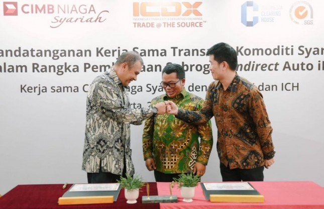  CIMB Niaga Syariah Jalin Kemitraan dengan ICDX dan ICH