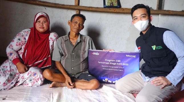 Dompet Dhuafa Lampung Sebarkan Berkah Ramadan Bersama Telkomsel Siaga RAFI 2022