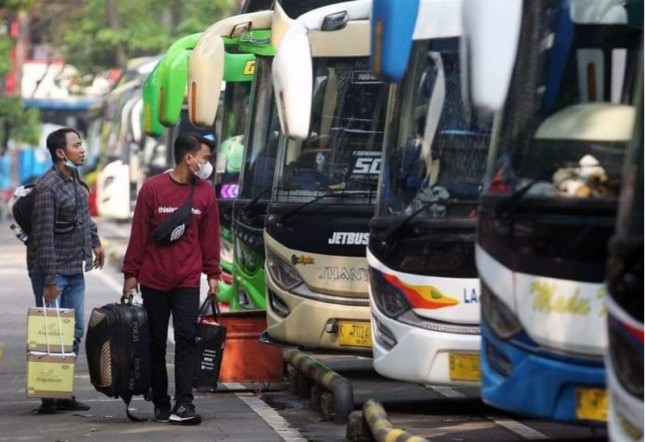 Ilustrasi Mudik Lebaran 2022