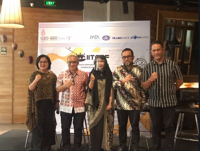 Peluncuran Indonesia International Tourism & Creative Economy Forum (IITCEF) 2022 (Foto: Chodijah Febriyani/Industry.co.id)