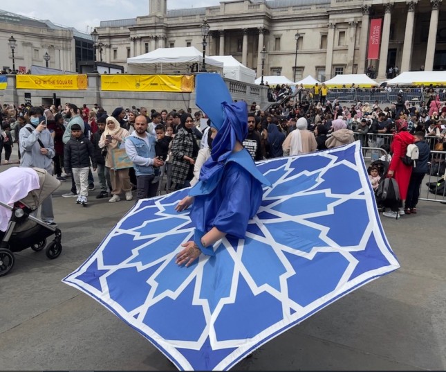 Festival Idul Fitri di London, Inggris (Foto: ArabNews)