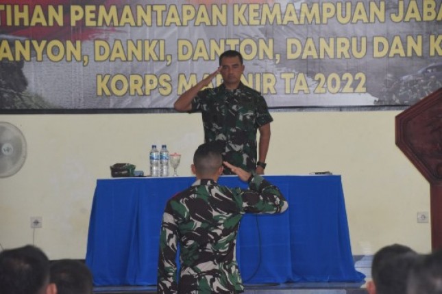 Komandan Korps Marinir Mayjen TNI (Mar) Widodo Dwi Purwanto 