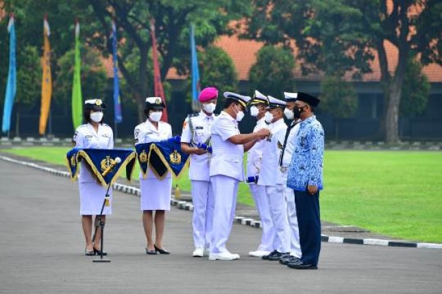 Wadan Kormar Brigadir Jenderal TNI (Mar) Endi Supardi Hadiri Peringatan Hardikal ke 76