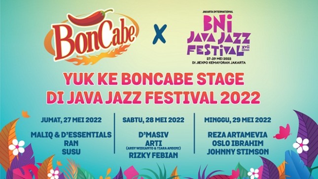 BonCabe Dukung Java Jazz Festival 2022 di JIExpo Kemayoran. (Foto: Humas PT Kobe Boga Utama)
