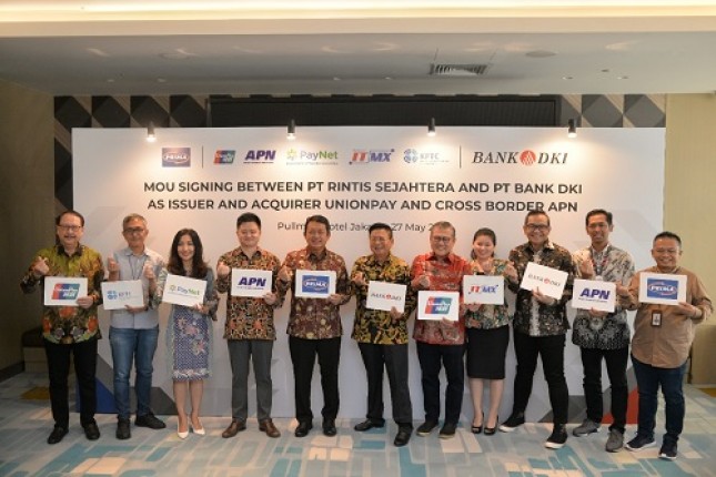 Perluas Jaringan Transaksi Antar Negara, Bank DKI Tandatangani MoU dengan PT Rintis Sejahtera