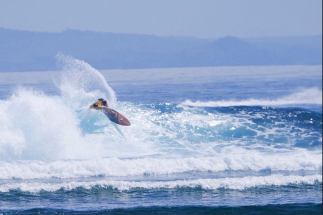 Ajang World Surfing League (WSL) Championship Tour (CT) G-Land Pro 2022 resmi digelar di Pantai Plengkung (G-Land), Banyuwangi, Jawa Timur (Foto: Kemenparekraf)