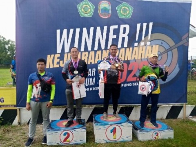 Atlet Panahan Yonif 9 Marinir Sabet 2 Medali Emas Lomba Panahan Piala Pemprov Lampung
