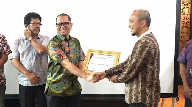 Pemberian apresiasi kepada PT Multi Harapan Utama (MHU) oleh PT Shenhua Guohua Pembangkitan Jawa Bali (SGPJB)