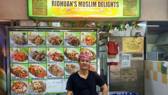 Ridhuan's Muslim Delights, Kion Makanan Halal yang Menjual Masakan Cina (Foto:vulcanpost)