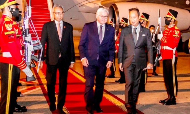 Menperin Agus sambut kedatangan Presiden Jerman di tanah air