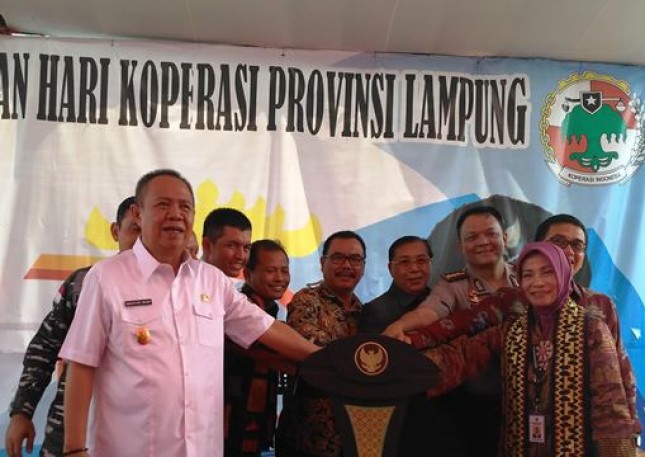 PLUT Lampung Diresmikan dan Siap Jadi House Trading KUMKM (Foto Fadli)