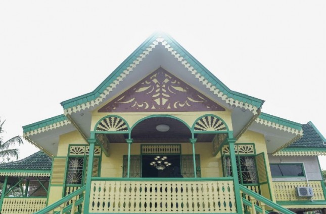 Rumah Adat Puri Melayu Sri Menanti di Tebing Tinggi, Sumatera Utara (Kemenparekraf)