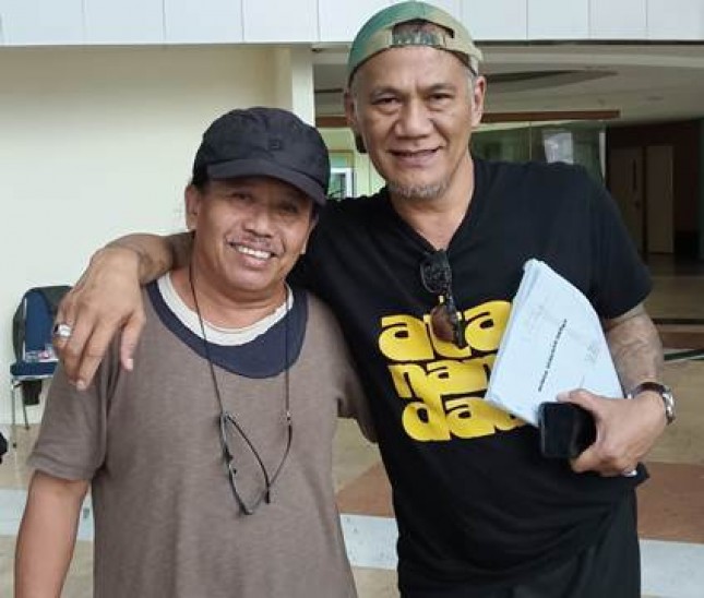 Wartawan Senior Eddie Karsito dan Tio Pakusadewo