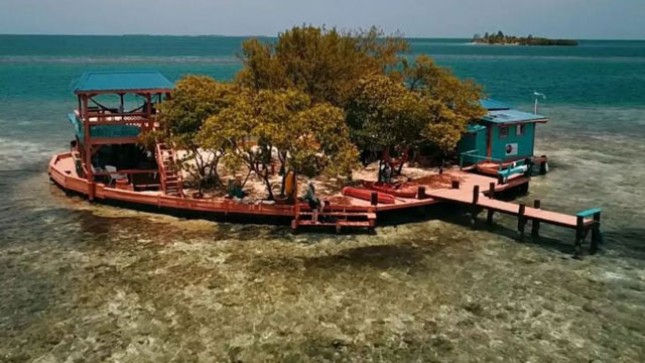 Penginapan di Pulau Burung, Karibia (Foto: Airbnb)