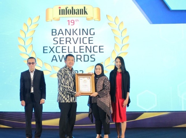 Bank DKI Raih Infobank Banking Service Excellence Award 2022