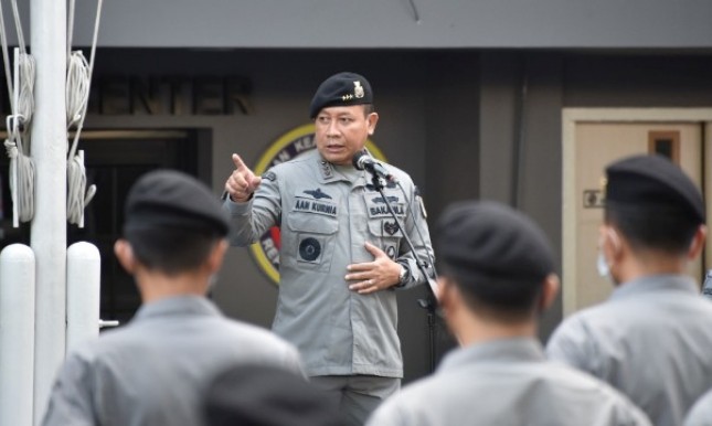 Kepala Bakamla RI Laksdya TNI Dr. Aan Kurnia 