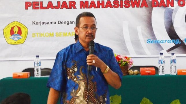  Ketua Sekolah Tinggi Ilmu Komunikasi (STIKOM) Semarang, Gunawan Witjaksana. (Foto: IST)