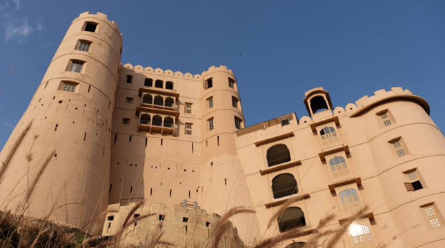Benteng Alila Bishangarh di Segitiga Emas India di Delhi-Jaipur-Agra (Foto: CNN)