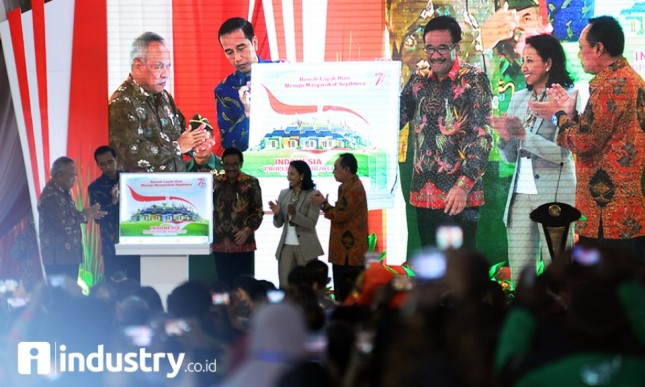 Pembukaan Indonesia Properti Expo oleh Presiden Jokowi (Dok Industry.co.id)