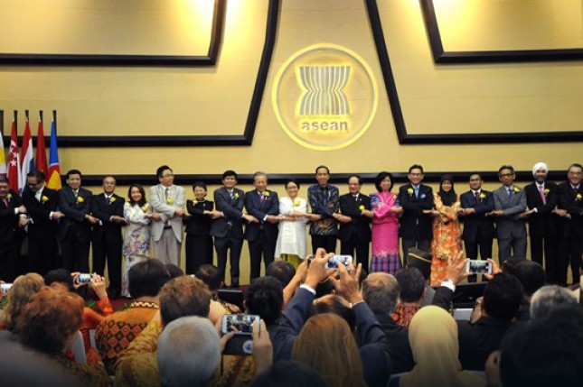 Presiden Jokowi pada Peringatan 50 Tahun ASEAN Tahun 2017, Jumat (11/8) (Foto: Oji/Humas)