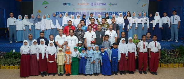 PKT Salurkan Beasiswa PKTPP 2022 bagi 48 Anak Bontang