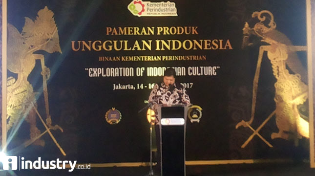 Menteri Perindustrian Airlangga Hartarto buka Pameran Produk Unggulan Indonesia (Ridwan/INDUSTRY.co.id)