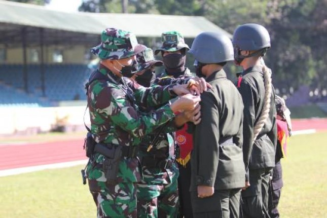 1028 Capratar Akademi TNI dan Cabhatar Akpol Laksanakan Masa Orientasi 