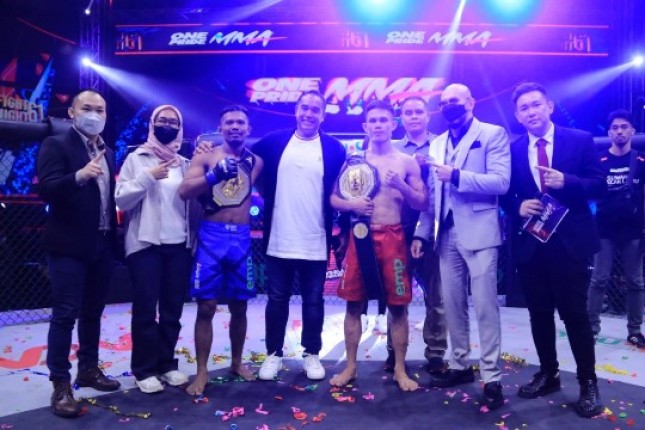 One Pride MMA Fight Night 61 Fight Of Champions Comeback Manis Suwardi Rebut Sabuk Juara Kelas Flyweight