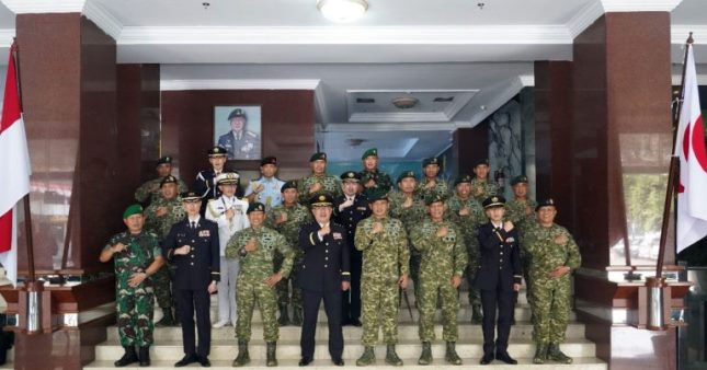 Pangkostrad Letjen TNi Maruli Simanjuntak Terima Kunjungan Kepala Staf Angkatan Darat Jepang 