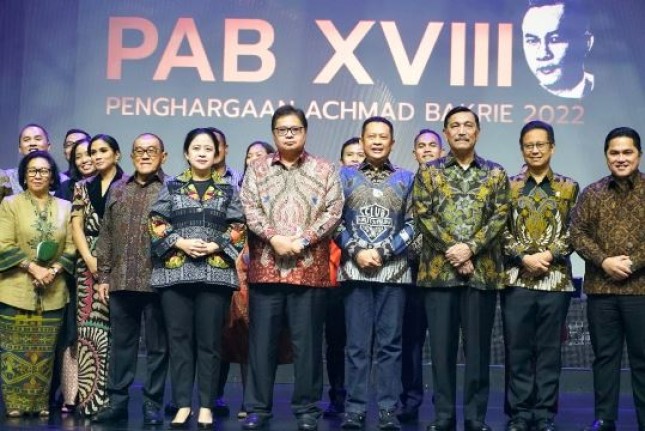 Ketua MPR RI Apresiasi Penghargaan Achmad Bakrie XVIII 2022