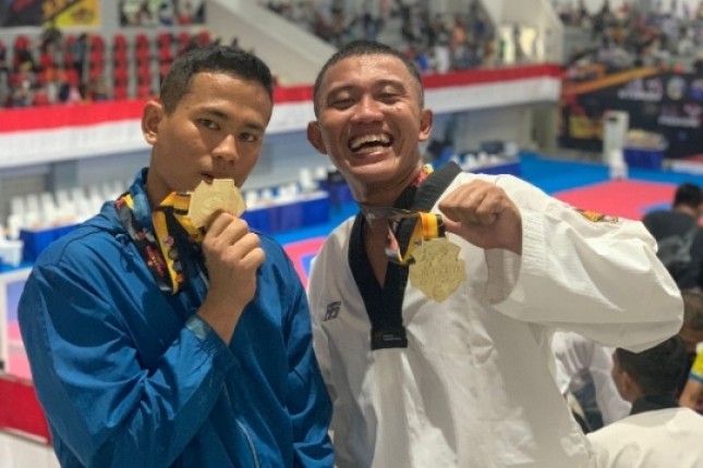 Prajurit Marinir Nanggala Peroleh Lima Medali Dalam Kejuaraan Taekwondo