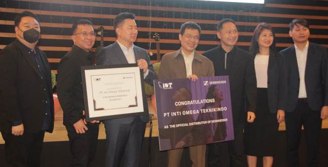 Sennheiser dan PT Inti Omega Teknikindo Sepakat Tingkatkan Kerja Sama