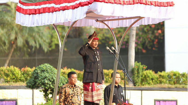 Menteri Pariwisata, Arief Yahya Saat Upacara Kemerdekaan Indonesia yang ke-72 (Foto:Dok. Kemenpar)