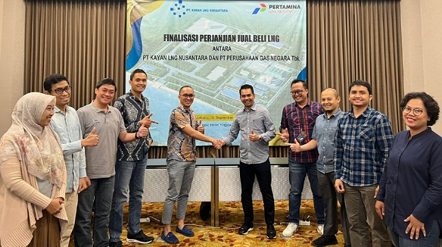 Finalisasi perjanjian jual beli LNG PT Kayan LNG Nusantara dan PGN