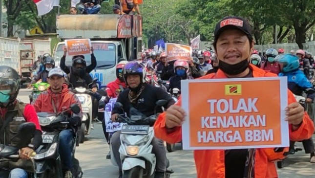 Buruh Tolak Kenaikan Harga BBM