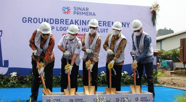 Sinar Primera Group lakukan Groundbreaking cold storage di kawasan Sinar Primera Logistic Hub di kawasan Pluit