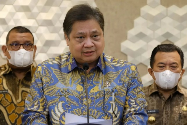 Menteri Koordinator Bidang Perekonomian Airlangga Hartarto