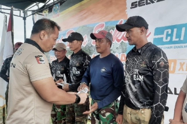 Ikuti Kejuaraan Menembak Pangdam Udayana Bali, Prajurit Yontaifib 1 Marinir Raih Juara