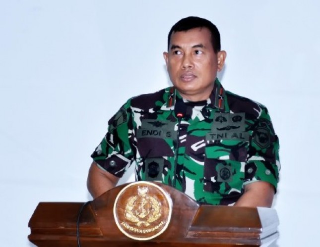 Wakil Komandan Korps Marinir (Wadan Kormar) Brigjen TNI (Mar) Endi Supardi
