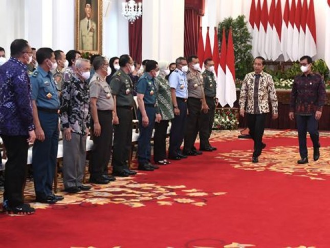 Presiden Jokowi Sampaikan Sejumlah Arahan Kepada Peserta…